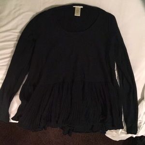 Dark green pullover sweater